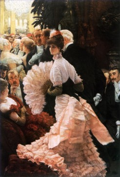 The Political Lady James Jacques Joseph Tissot Oil Paintings